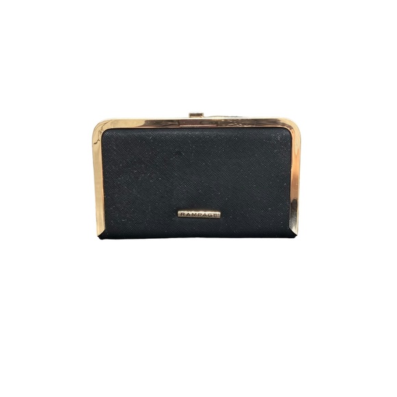 Rampage Black and Gold Clutch - Picture 8 of 8